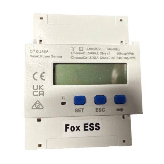 Licznik energii trójfazowy DTSU666 3x230400V Double 485 do FoxESS